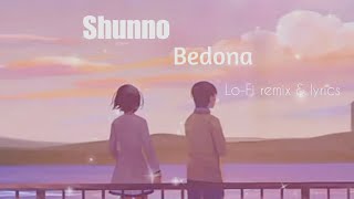 ShunnoBedona  Lofi Remix  by Ahmed  Shakib  Bristi Bilashini [upl. by Etac]