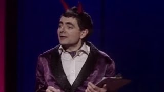 Rowan Atkinson Live  The Devil Toby welcomes you to Hell [upl. by Aicileb605]