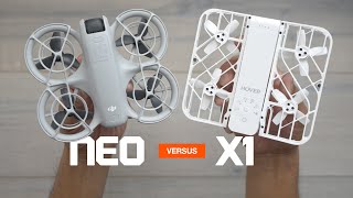 DJI NEO vs HOVER AIR X1  How do they compare [upl. by Zrike628]