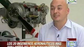 Los 20 ingenieros aeronáuticos más brillantes del país buscan empleo [upl. by Ateinotna]