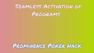 Prominence Poker Mod Menu 2024  Aimbot  ESP  Noclip  Latest Updates [upl. by Py115]