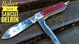 Böker 9229 Electrician Knife  Made in Solingen USA [upl. by Ovida656]