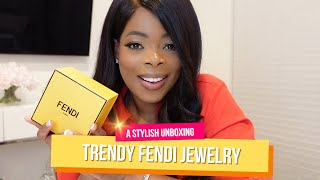 Fendi Jewelry First Impression Review and Unboxing  A Stylish Unveiling [upl. by Joann]