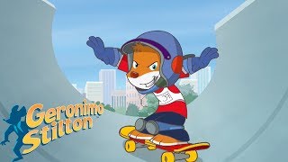 Geronimo Stilton  Benjamin Stilton the Skateboader  Compilation  Cartoons for Kids [upl. by Ykvir416]