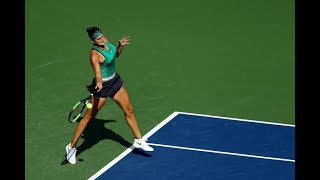 Aryna Sabalenka vs Julia Goerges  2018 Connecticut Open Semifinals  WTA Highlights [upl. by Kubetz]