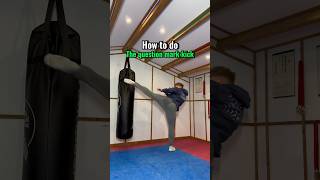 Question mark kick tutorial✅ [upl. by Jerroll]