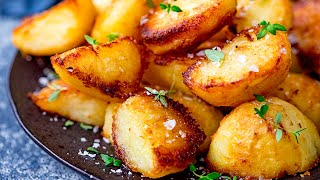 The BEST Crispy Roast Potatoes [upl. by Lehcer]