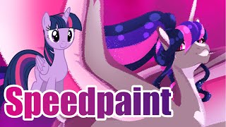 MLP speedpaint Twilight Sparkle [upl. by Ainehta]