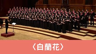 白蘭花（王明哲詞曲／黃俞憲編曲） National Taiwan University Chorus [upl. by Mattheus906]