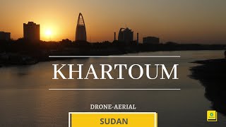 Khartoum Sudan AMAZING Drone Aerial View Video [upl. by Timotheus]