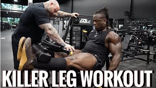 KILLER LEG DAY  ADVANCED LOWER BODY STRENGTH WORKOUT [upl. by Idnod]