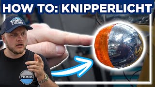 Tomos Kabelboom Tutorial  Knipperlichten Aansluiten [upl. by Liagiba]