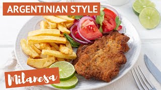 Milanesa Recipe How To Make The Best Argentina Style Milanesa [upl. by Naneik98]