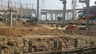 Worlds Biggest Cricket Stadium India  Under construction  Motera Cricket Stadium Ahmedabad [upl. by Kellyn]