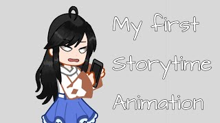 My first Storytime Animation  GACHA LIFE 2 [upl. by Tiemroth]