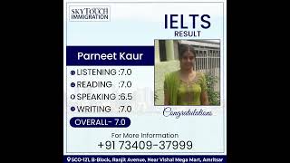 Skytouch Immigration  IELTS RESULT  IELTS  PTE [upl. by Cadmarr]