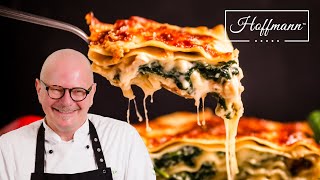 TomatenSpinatLasagne Ein köstliches Rezept für bewussten Genuss I CALLEkocht mit Hoffmann [upl. by Gonagle]