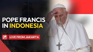 LIVE  Pope Francis in Indonesia  Meeting with Bishops Priests and Youth  September 4 2024 [upl. by Hamitaf]