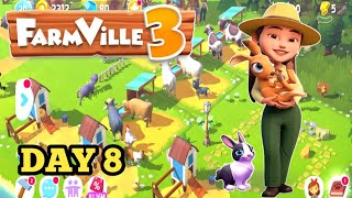 FarmVille 3  Animals Gameplay Walkthrough Day 8 [upl. by Nylahs886]