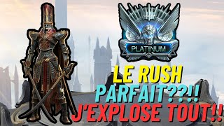 JEXPLOSE TOUT EN PLATINE  LE RUSH PARFAIT RAID SHADOW LEGENDS [upl. by Castor50]