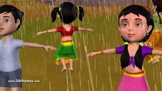 Vana Vana Vallappa  3D Animation Telugu Rhymes for children with lyrics [upl. by Fayina]