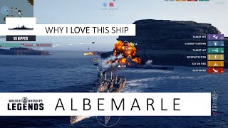 👍 ALBEMARLE 👍 ТАНКУЕТ КАК БОЖЕЧКА World of Warships [upl. by Georgianna150]