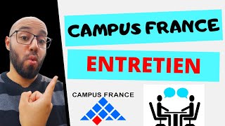 Entretien Campus France réponses à toutes les questions compliquées [upl. by Tsew]