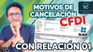 ►🔥Cancelar Facturas🔥 “01 Comprobantes emitidos con errores CON RELACIÓN”  CASO PRACTICO🔥 [upl. by Perpetua]