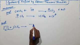 Synthesis of furfural by Reimer Tiemann reaction [upl. by Ready]