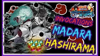 NARUTO BLAZING ÇA SENT LA FIN  INVOCATIONS MADARA  HASHIRAMA  NARUTO BLAZING FR [upl. by Aerdnaxela]