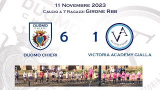 11 Novembre 2023 Duomo vs Victoria gialla  6  1 [upl. by Arhoz152]