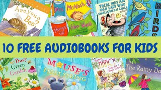 10 Free Audiobooks For Kids  30 Minutes of Reading For Kids [upl. by Ahsilad536]