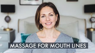 How to get rid of mouth lines with massage [upl. by Adnamra]