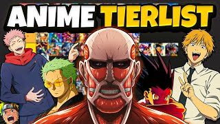 I Rank Every Anime I Watched 50  Anime Tier list [upl. by Hershel]