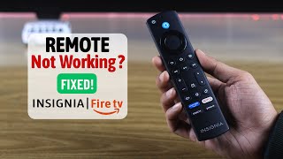 Fix Insignia Fire TV Remote Not Working PowerSeveralAll Buttons [upl. by Wenger]