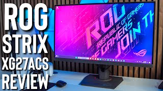 ROG Strix XG27ACS Review  ROG Has Entered the Mid Tier Monitor Space [upl. by Markiv]