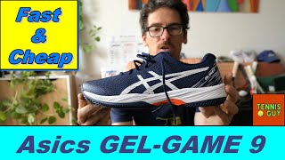 👟 ASICS GELGAME 9  Best Speedy Budget Tennis Shoe From Asics ☄️ [upl. by Norak]