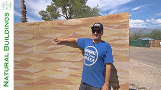 How To BUILD A RAMMED EARTH WALL Sustainable amp STRONG [upl. by Ayekal]