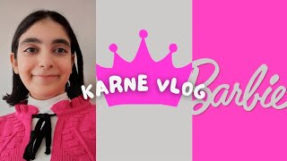 1dönem 2024 karne vlog Ayşenur Ertaş karneye benimle hazırlan💅💄🫶 [upl. by Airotna]