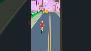 Bike Rush Game shorts game rainbowgamer [upl. by Ayikaz]