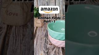 Amazon Kitchen Finds Part  1  Ceramic Bowl Review  Miss Secret Chef amazon kitchen review [upl. by Nala]