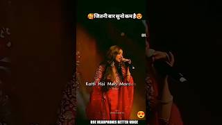 shreya ghoshal live performance 🔥😍 song shreyaghoshal youtubeshorts [upl. by Lynad]