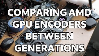 AMD h264 encoders on 4 generations of GPUs can AMF compete with x264 and nvenc [upl. by Lorens]