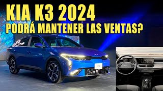 NUEVO KIA K3 2024 Sustituye al kia rio en México [upl. by Sillsby]