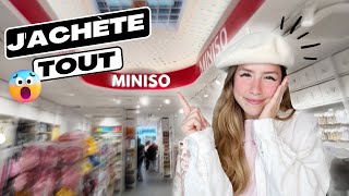 Je me suis ruinée  Jachète tout chez MINISO [upl. by Lleunamme]