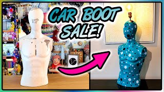 Upcycling Furniture From The Car Boot Sale Upcycled Furniture Ideas [upl. by Salhcin676]