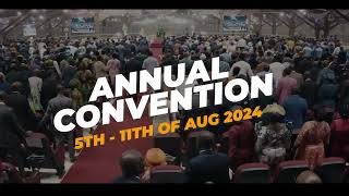 Participate in The 72nd RCCG Annual Convention 2024 from 5th  11th August 2024 [upl. by Ricketts587]