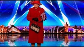 The Queen and Royal Family on BGT  Auditions 3  Britain’s Got Talent 2017 [upl. by Ashatan]