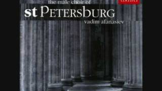 Male Choir St Petersburg Cherubic Hymn [upl. by Colas185]