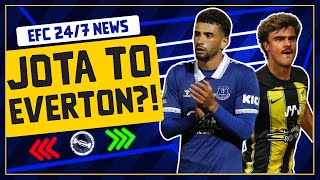 EVERTON AFTER JOTA FROM ALITTIHAD GENOA WANT GODFREY  EFC 247 News Report [upl. by Euqinay]